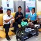 Manajer PT PLN Area Nias, Evan Suseno Sirait, menjelaskan penyebab padamnya listrik kepada awak media. NIASTI ZALUKHU/BALUSENIAS.COM