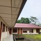 Gedung SMA Swasta Dian Ilmu Nusantara yang baru selesai dibangun, tampak bersih dan asri. SUSIMAWATI GULO/BALUSENIAS.COM
