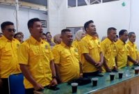 Para Kader Partai Golkar Kota Gunungsitoli sepakat untuk mengajukan kembali Musa Rajekshah sebagai Ketua DPD I Partai Golkar Provinsi Sumatera Utara. AVRIL LAOLI/BALUSENIAS.COM