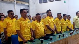 Para Kader Partai Golkar Kota Gunungsitoli sepakat untuk mengajukan kembali Musa Rajekshah sebagai Ketua DPD I Partai Golkar Provinsi Sumatera Utara. AVRIL LAOLI/BALUSENIAS.COM