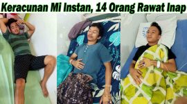 Tiga orang dari enam yang dirawat di RSU Bethesda masih terbaring lemas akibat keracunan mi instan yang memakan 14 korban. AVRIL LAOLI/BALUSENIAS.COM 