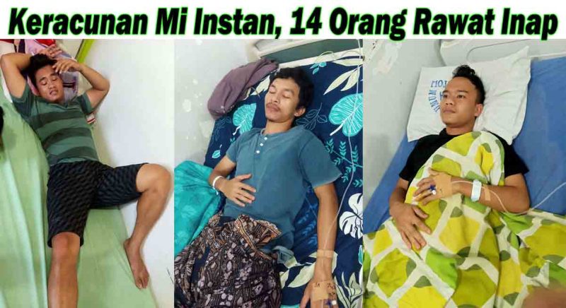 Tiga orang dari enam yang dirawat di RSU Bethesda masih terbaring lemas akibat keracunan mi instan yang memakan 14 korban. AVRIL LAOLI/BALUSENIAS.COM 
