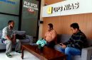 PT PLN Unit Pelaksana Pelayanan Pelanggan Area Nias menerima kunjungan Ketua DPC Komando Garuda Sakti Aliansi Indonesia Kota Gunungsitoli, Temasokhi Zebua pada Kamis, 26 Juni 2025. AVRIL LAOLI/BALUSENIAS.COM