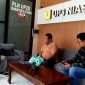 PT PLN Unit Pelaksana Pelayanan Pelanggan Area Nias menerima kunjungan Ketua DPC Komando Garuda Sakti Aliansi Indonesia Kota Gunungsitoli, Temasokhi Zebua pada Kamis, 26 Juni 2025. AVRIL LAOLI/BALUSENIAS.COM