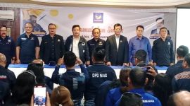 Rapat Koordinasi Dan Evaluasi Struktur dan Infrastruktur di Hotel Soliga pada Sabtu, 31 Mei 2025 dibuka oleh Wakil Ketua Bidang OKK DPW Partai Nasdem Provinsi Sumatera Utara, Salman Ginting. ISTIMEWA/BALUSENIAS,COM  ISITIMEWA/BALUSENIAS.COM