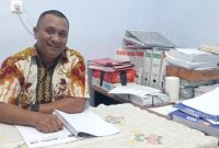 Kepala Bidang Sumber Daya Air Dan Cipta Karya pada Dinas Pekerjaan Umum Dan Tata Ruang Kabupaten Nias Barat, Rahman Muttaqien Purba. JOJOR MASIHOL MARITO/BALUSENIAS.COM