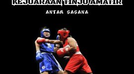 Kejuaraan Tinju Amatir Antar Sasana yang akan digelar di Alun-alun Kota Gunungsitoli, didukung Telkomsel dan 3 sponsor utama. AVRIL YANUS LAOLI/BALUSENIAS.COM