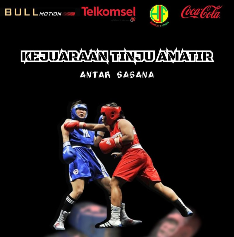 Kejuaraan Tinju Amatir Antar Sasana yang akan digelar di Alun-alun Kota Gunungsitoli, didukung Telkomsel dan 3 sponsor utama. AVRIL YANUS LAOLI/BALUSENIAS.COM