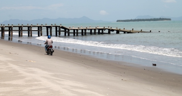 Salah satu dermaga atau Steiger di Kabupaten Tapanuli Tengah yang dibangun untuk membantu nelayan setempat. JOJOR MASIHOL MARITO/BALUSENIAS.COM